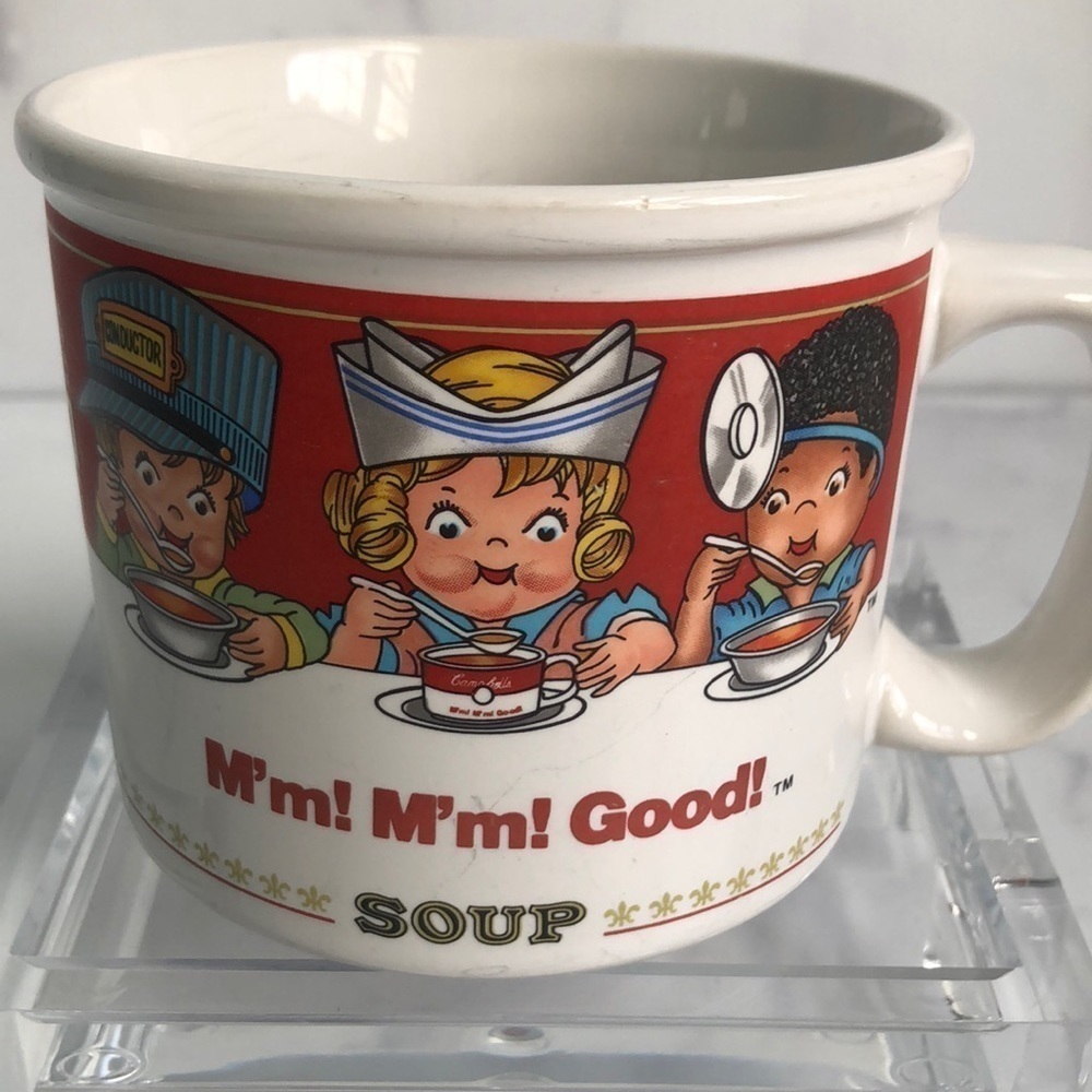 Vintage Campbell’s Soup Cup Collectible Working Kids